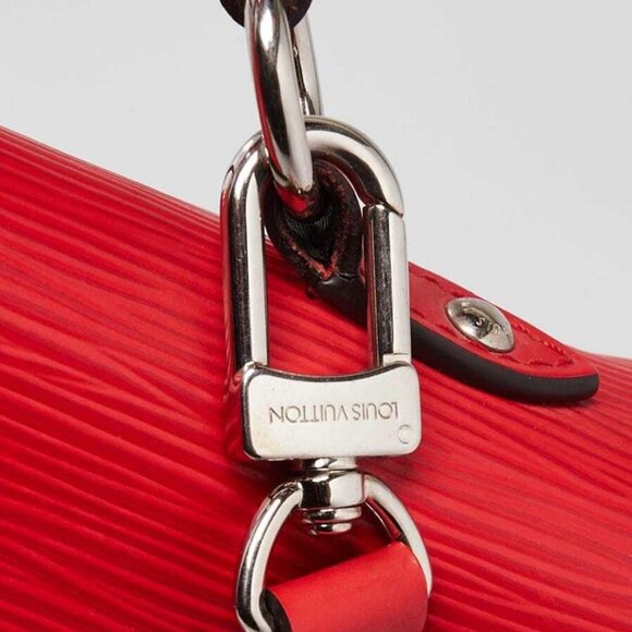 Louis Vuitton Coquelicot Epi Leather Cluny MM Bag - Picture 7 of 12